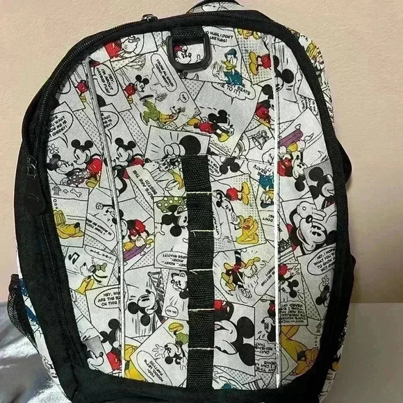 Mickey  and Minnie cartoon backpack - Picture 2 of 10